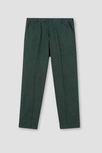 Forrest Green Flannel Ravon Trousers