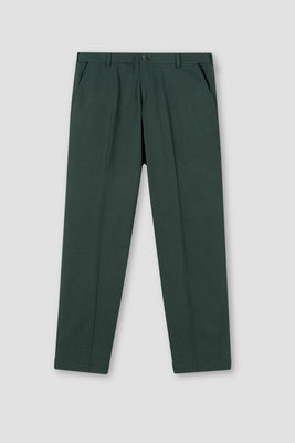 Forrest Green Flannel Ravon Trousers