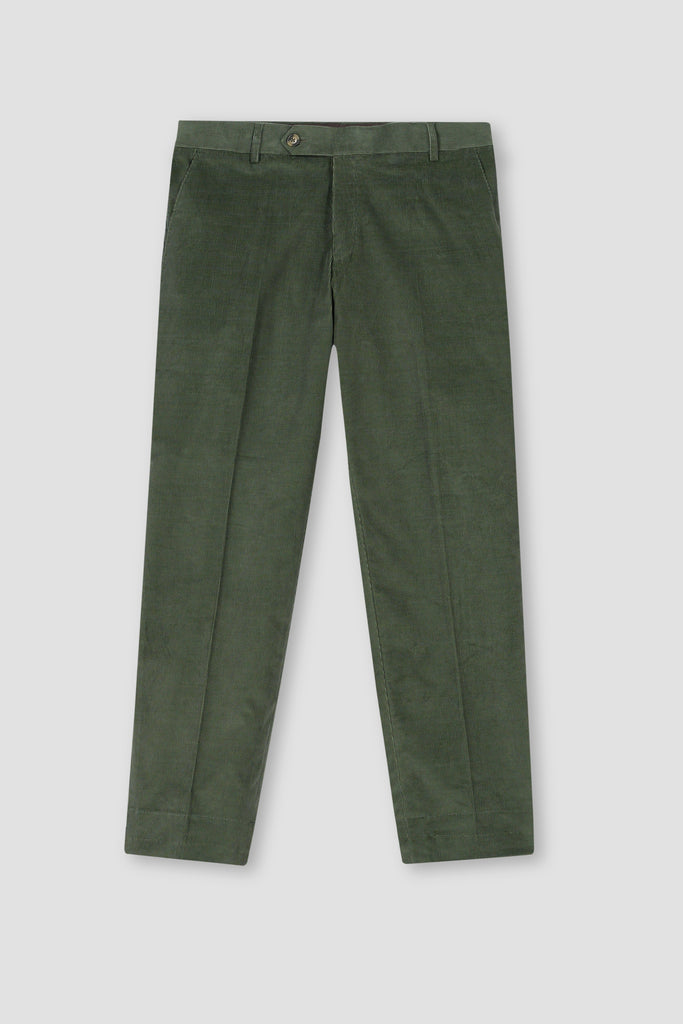 Hunter Green Corduroy Soren Trousers
