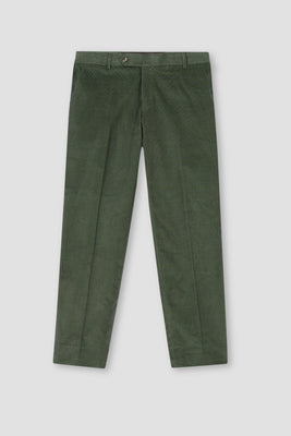 Hunter Green Corduroy Soren Trousers