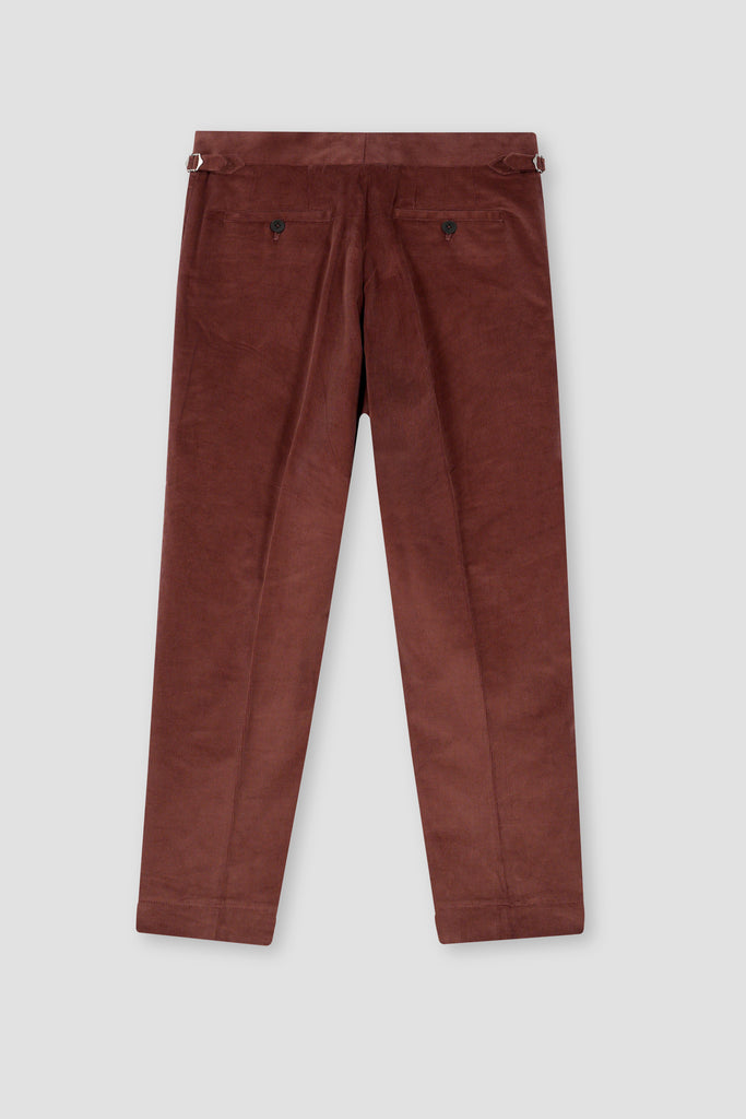 Mountain Brown Corduroy Gurkha Trousers