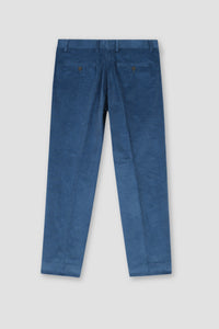 Steel Blue Corduroy Soren Trousers