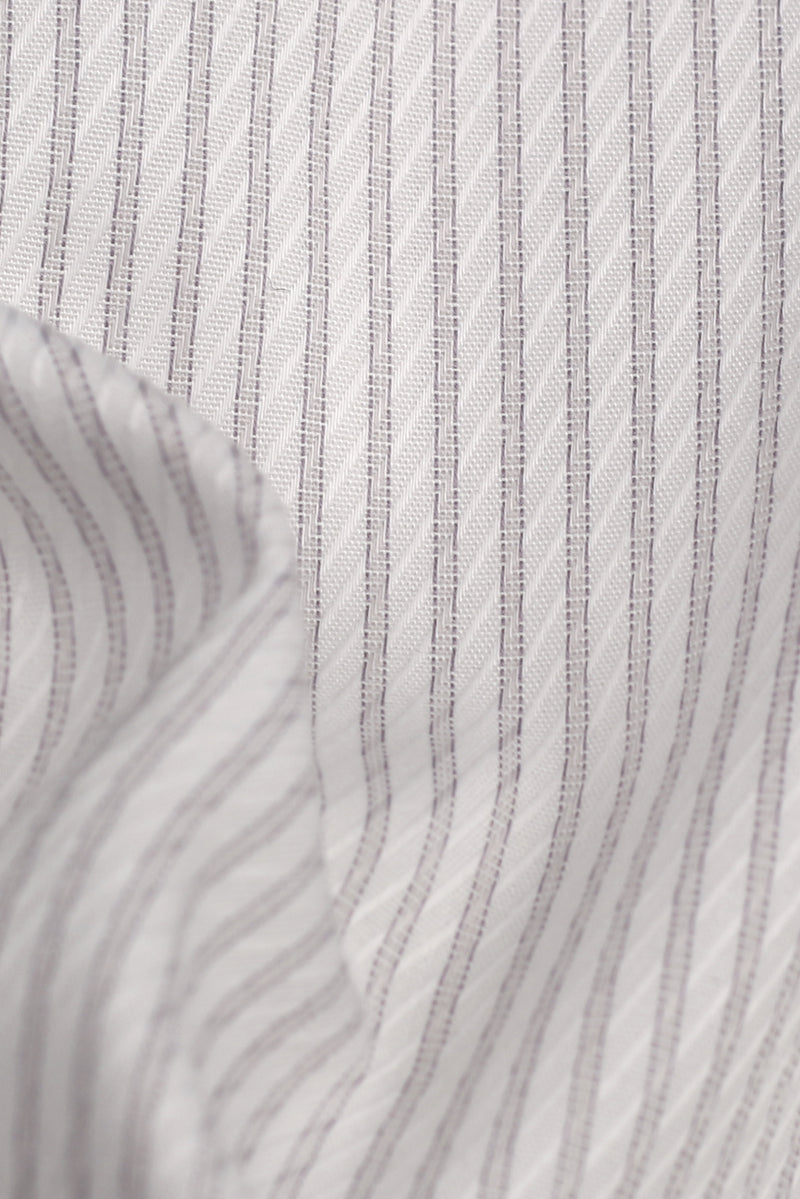 Grey Stripes Egyptian Easy Care