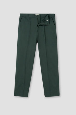 Forrest Green Flannel Ravon Trousers