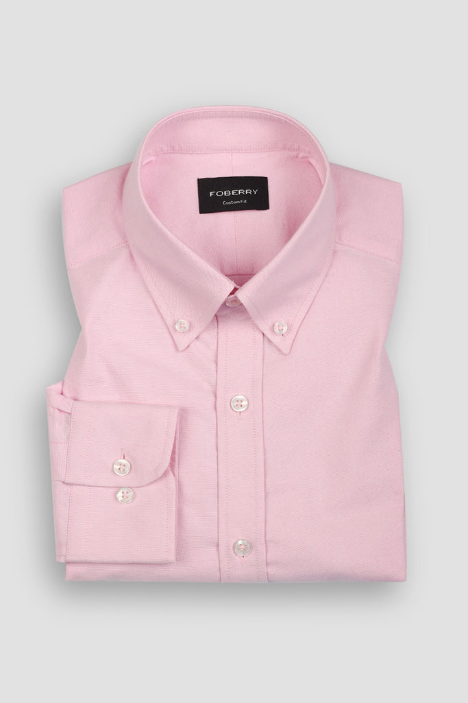 Crisp Pink Oxford Shirt