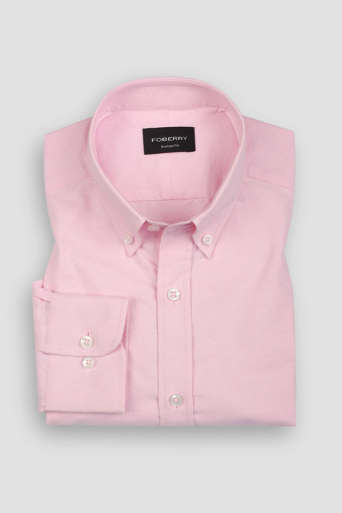 Crisp Pink Oxford Shirt