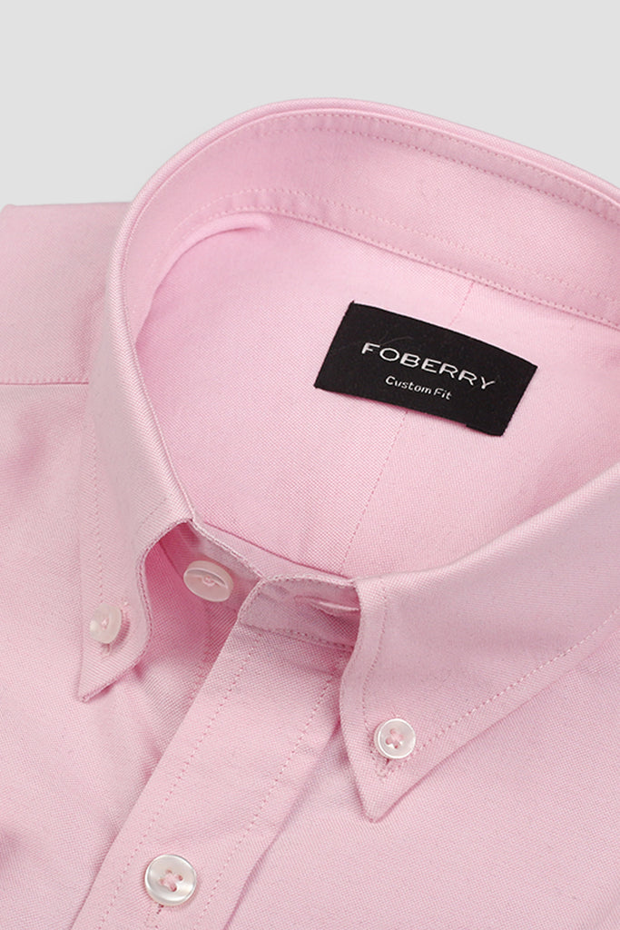 Crisp Pink Oxford Shirt