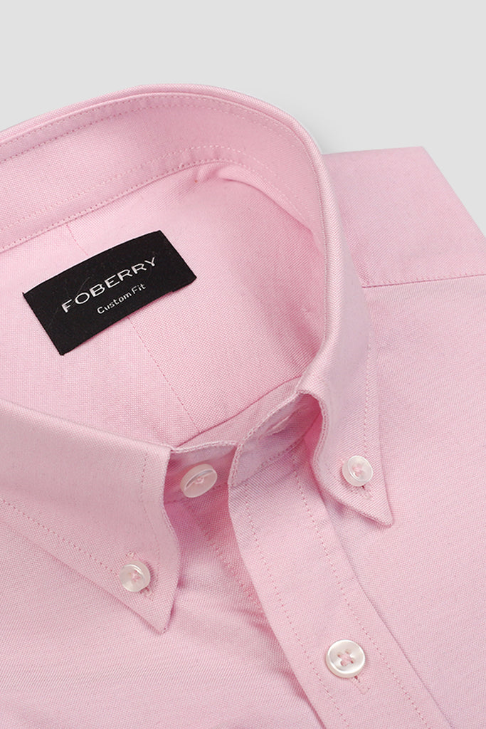 Crisp Pink Oxford Shirt