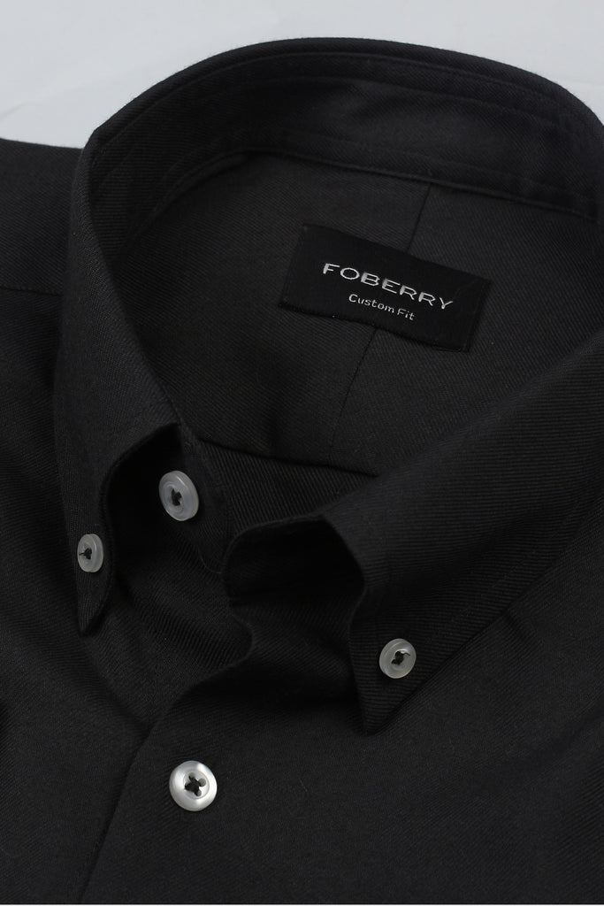 Steel Grey Winter Flannel Shirt