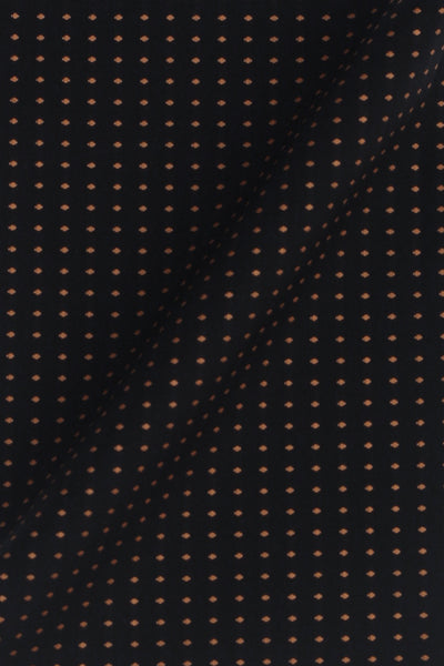 Gold On Black Polka Dots