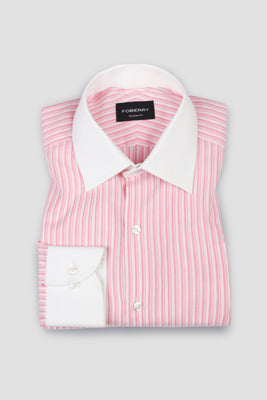 Fuchsia Hairline Striped Shirt