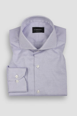Soft Lilac Structured Shirt