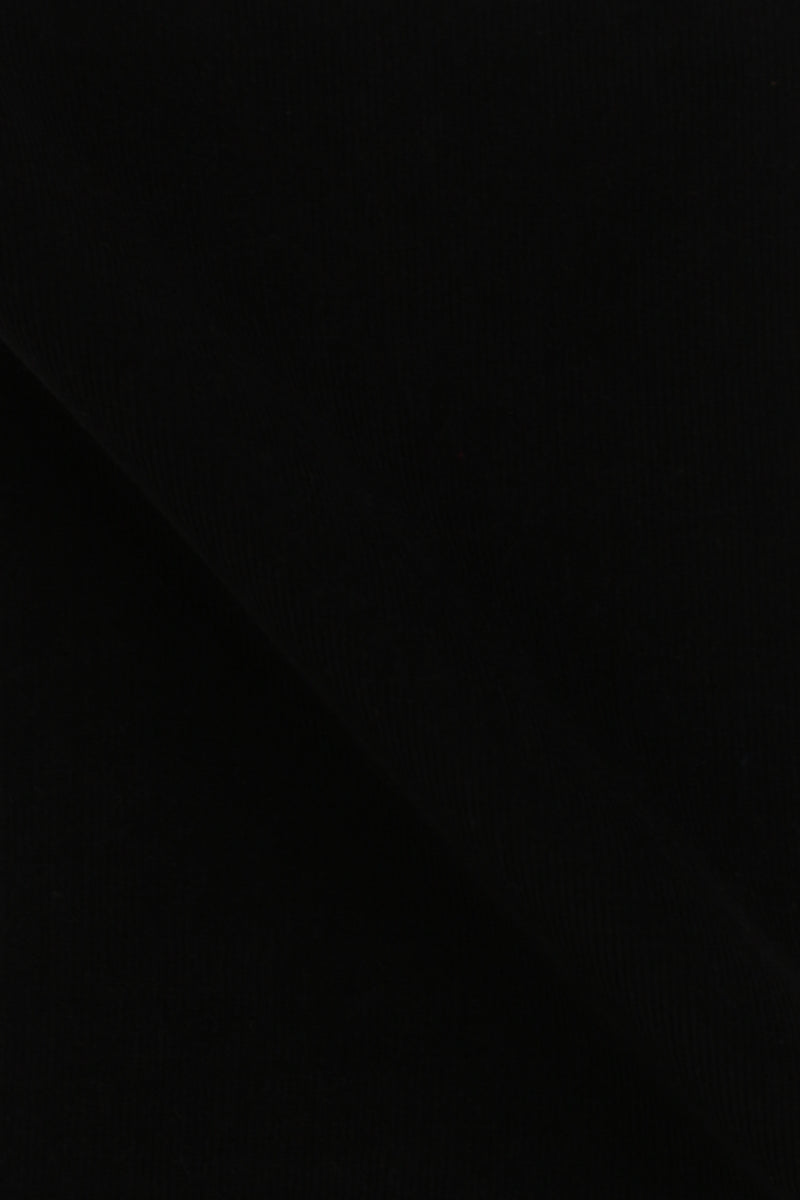 Jet Black Corduroy - Foberry Pakistan