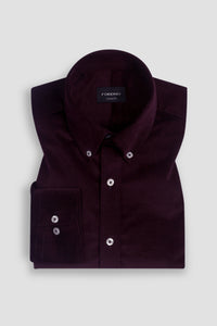 Dark Plum Corduroy Shirt
