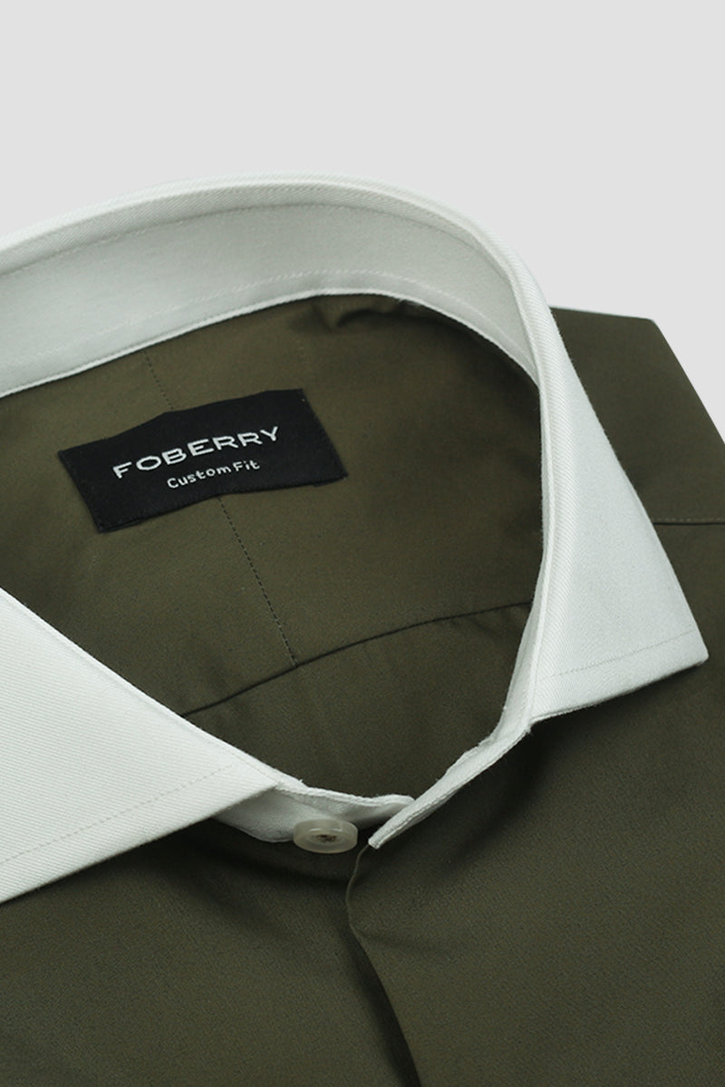 Light Army Green Egyptian Shirt