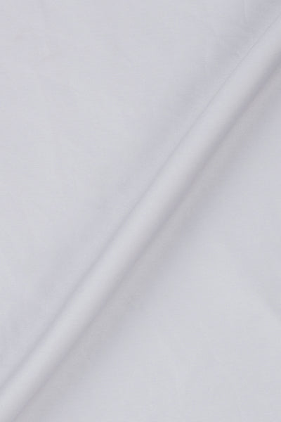 Platinum Grey Egyptian Poplin