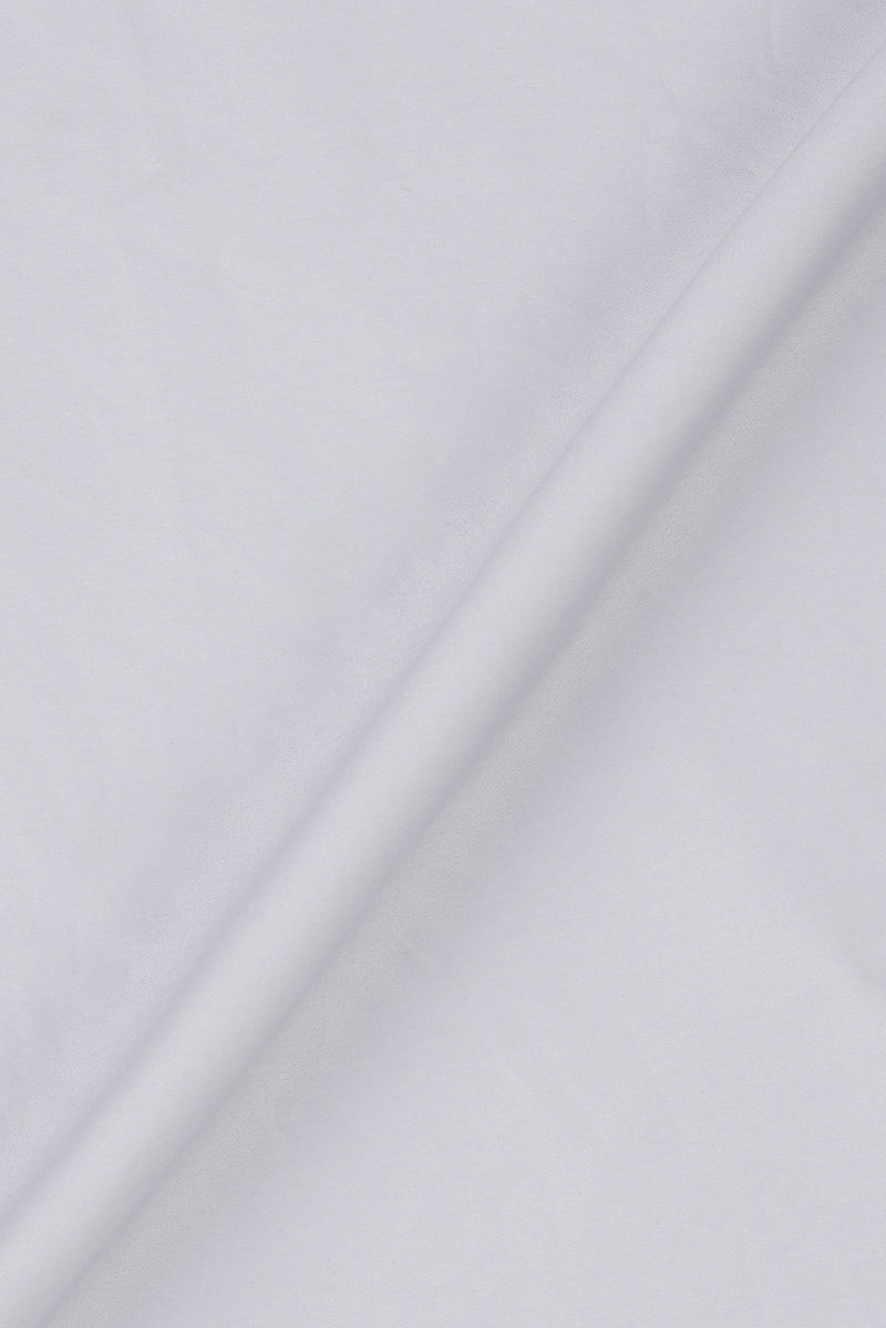 Platinum Grey Egyptian Poplin Shirt