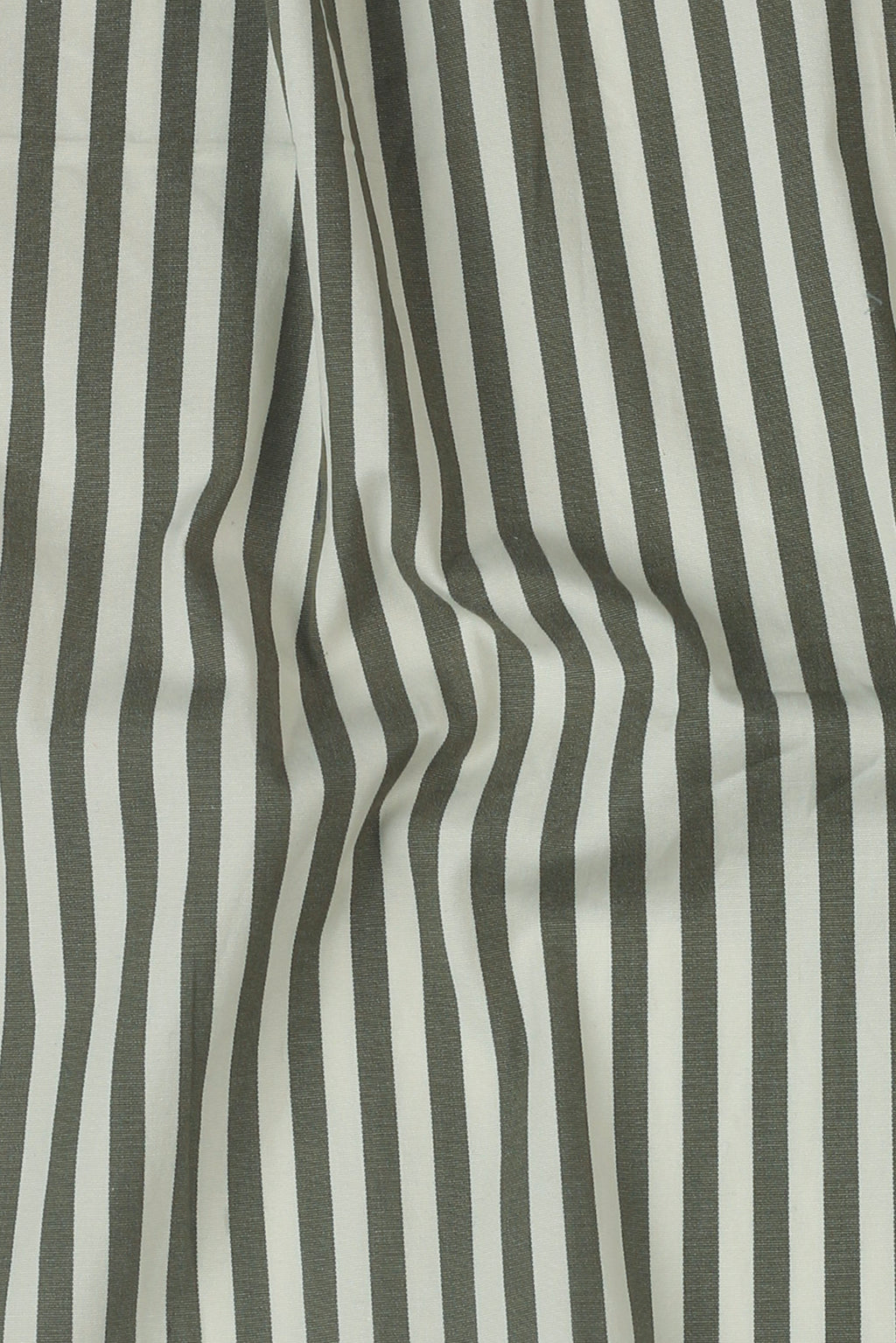Olive Green Bengal Striped Shirt