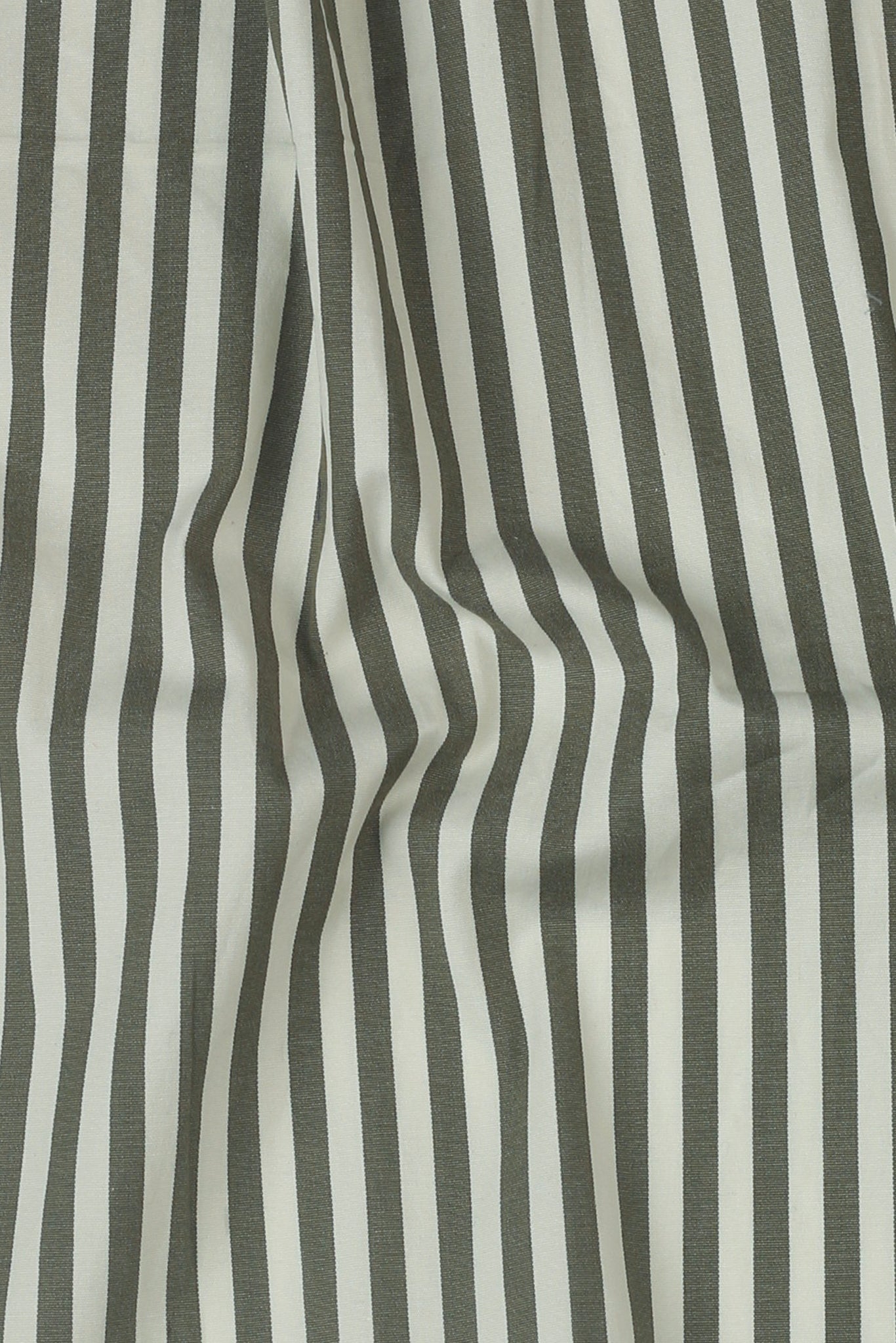 Olive Green Bengal Striped Shirt