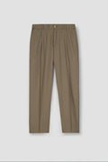 French Beige Tropical Wool Blended Dress Pant