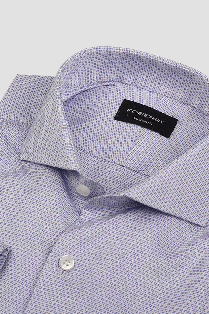 Soft Lilac Structured Shirt