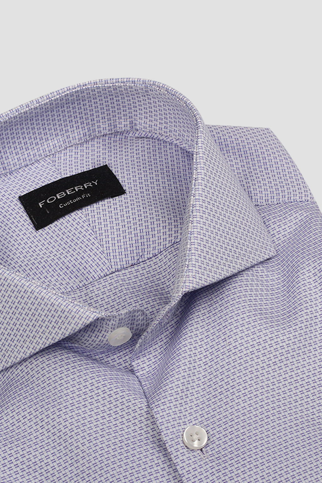 Soft Lilac Structured Shirt
