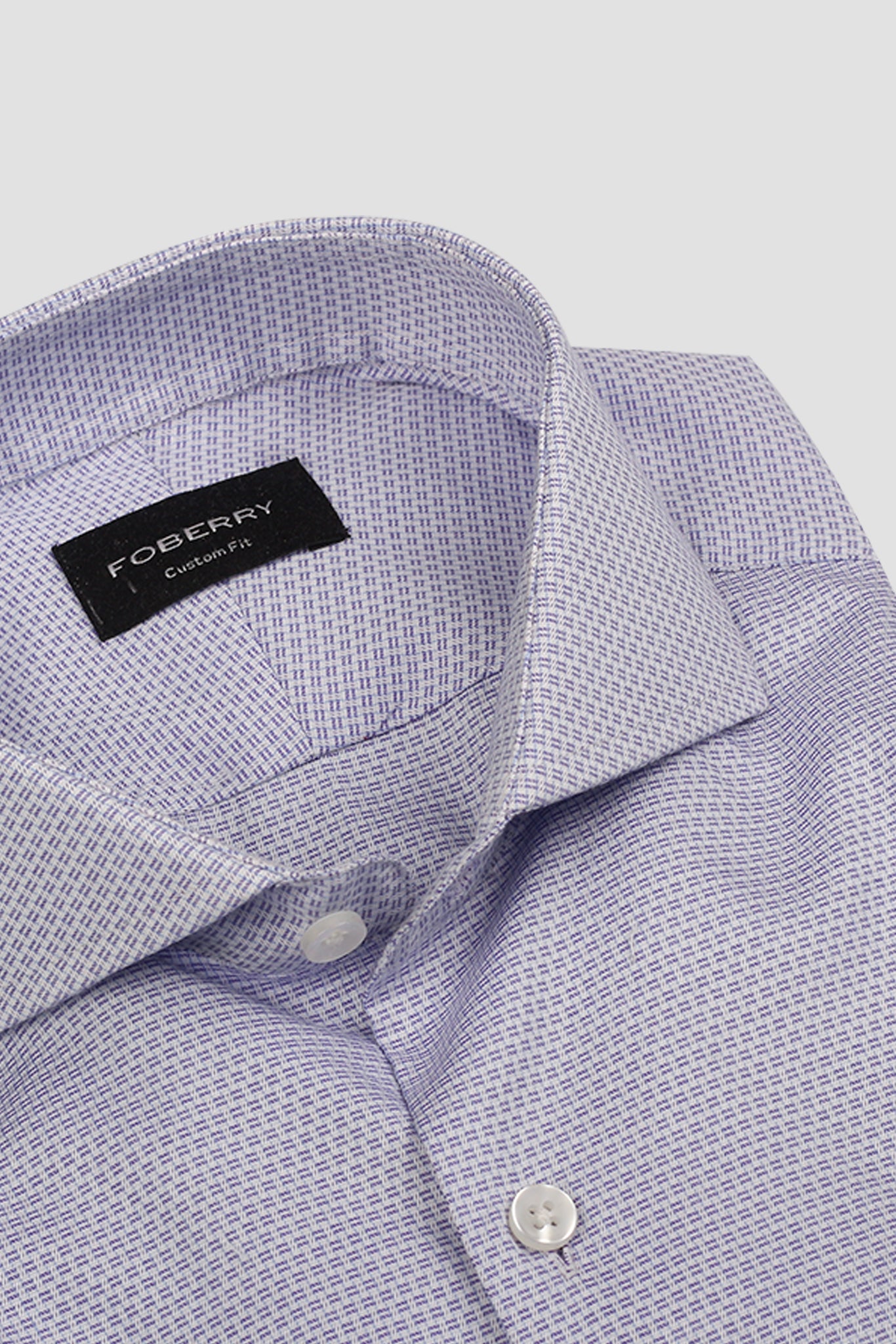 Soft Lilac Structured Shirt