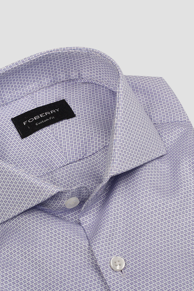 Soft Lilac Structured Shirt