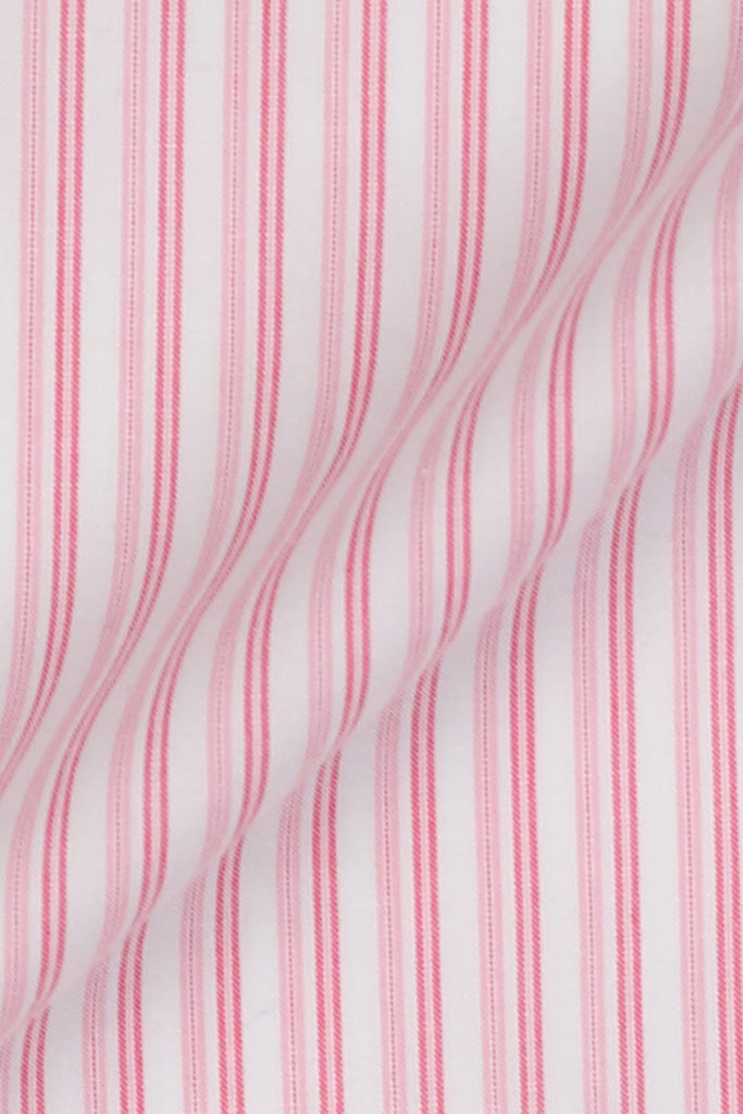 Fuchsia Hairline Striped Shirt