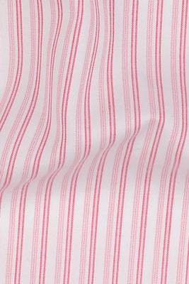 Fuchsia Hairline Striped