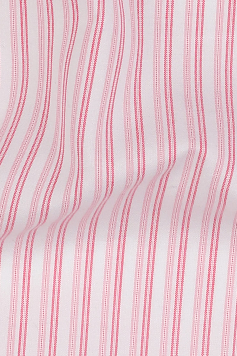 Fuchsia Hairline Striped