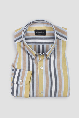 Multi Awning Stripes Shirt