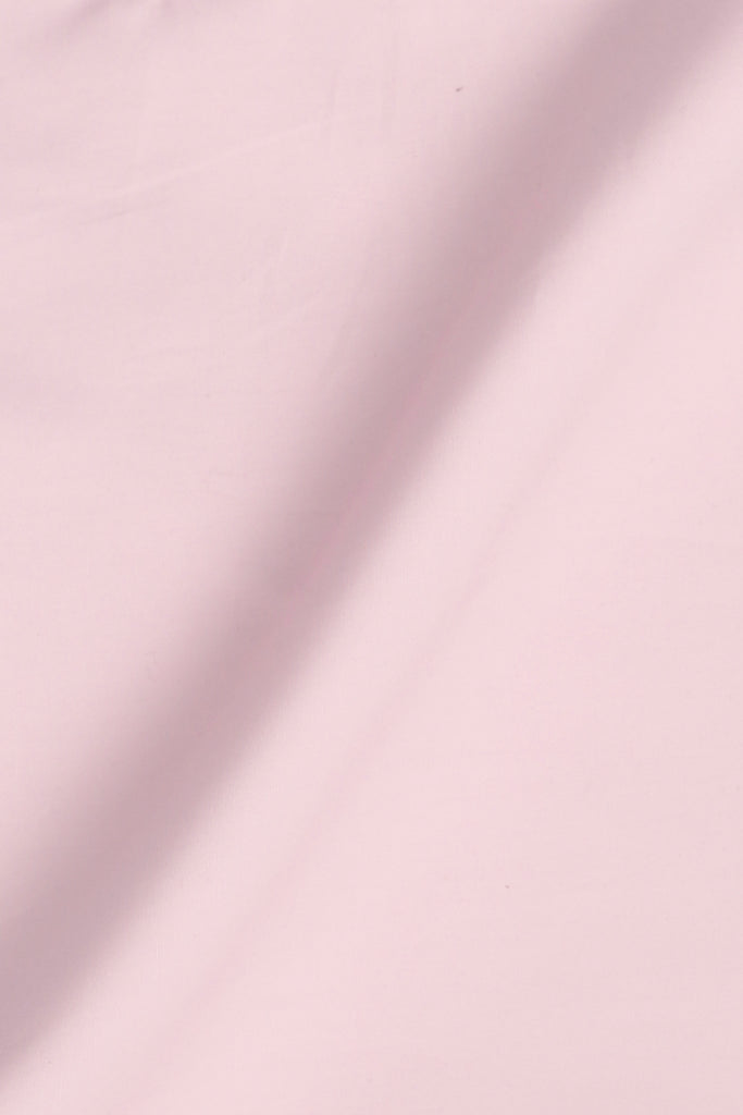 Egyptian Pink Poplin Twill - White Collar Shirt