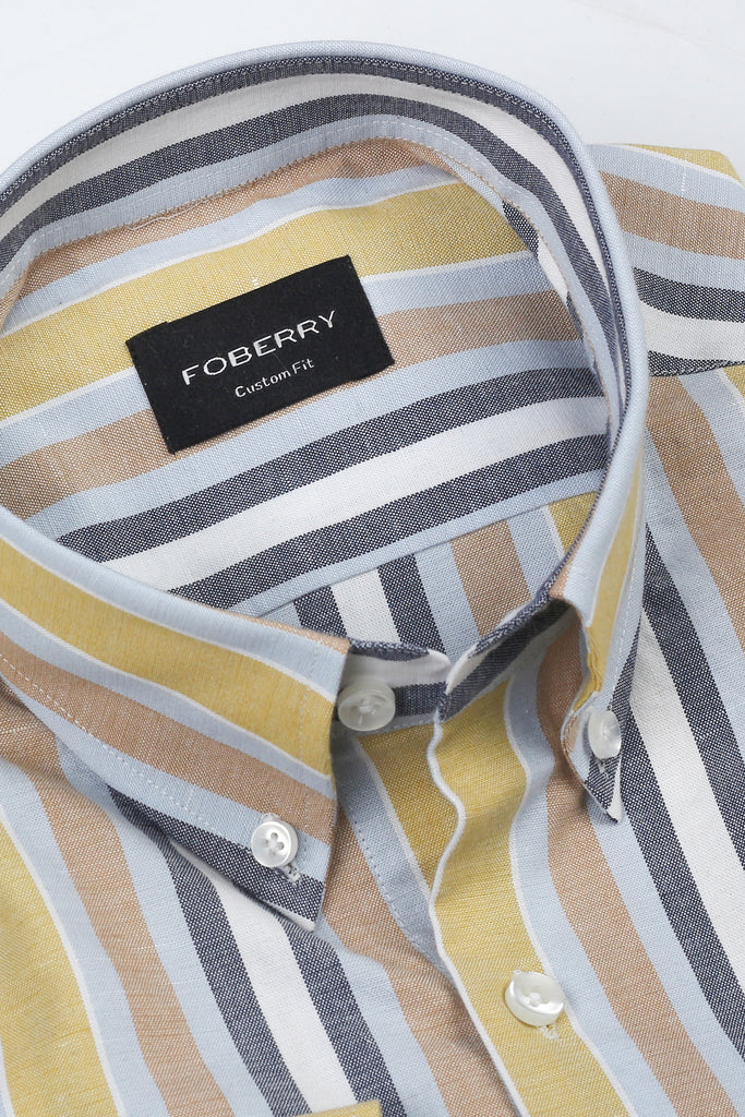 Multi Awning Stripes Shirt