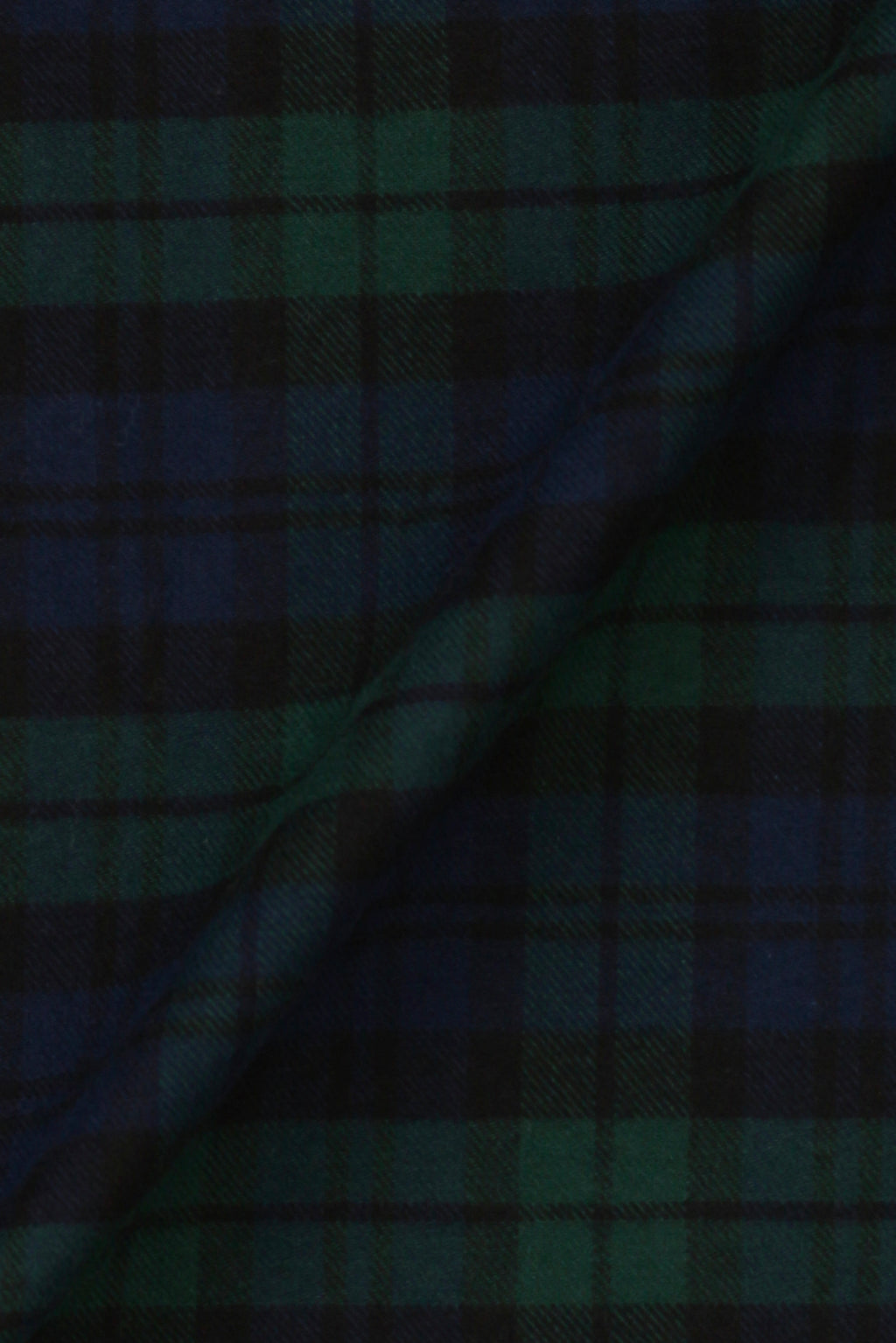 Soft Forrest Green Tartan Winter Flannel Shirt