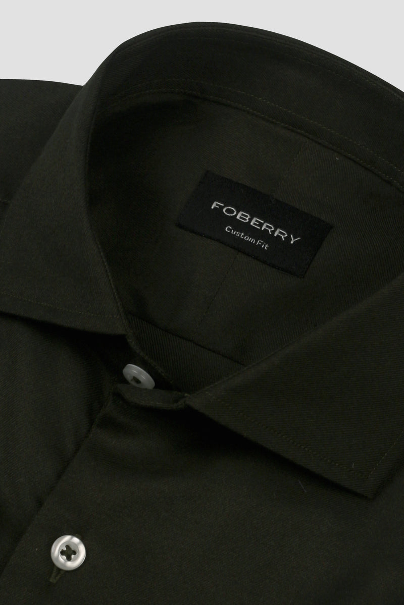 Forrest Green Winter Flannel Shirt