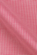 Red Micro Gingham - Foberry Pakistan