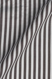 Charcoal Bengal Structured Stripes
