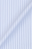 Sky Blue & Black Hairline Striped