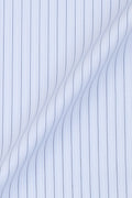 Sky Blue & Black Hairline Striped