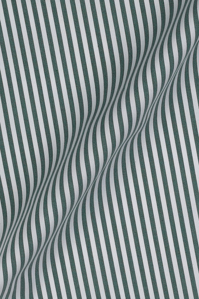 Soft Faded Green Candy Stripes
