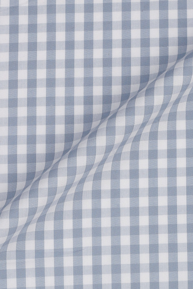 Sky Blue Buffalo Check