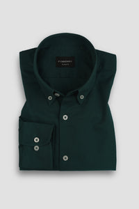 Jungle Green Irish Linen Shirt