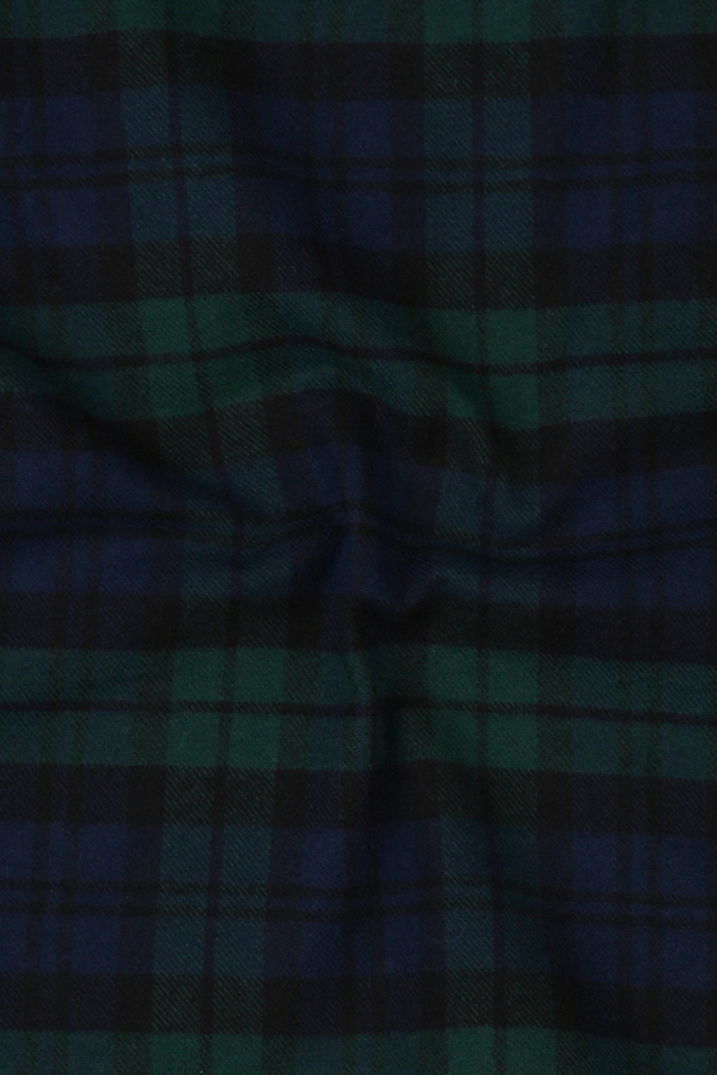 Soft Forrest Green Tartan Winter Flannel Shirt