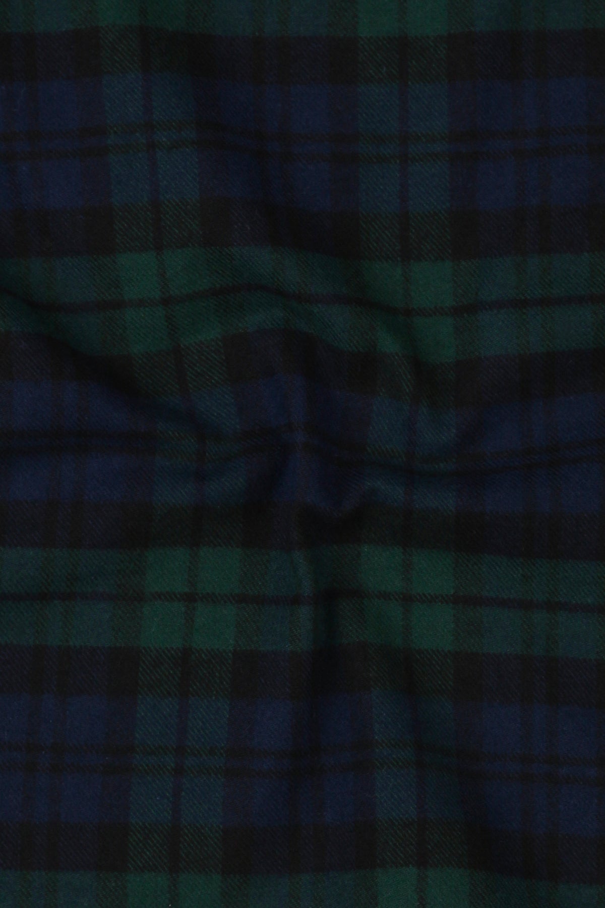 Soft Forrest Green Tartan Winter Flannel Shirt