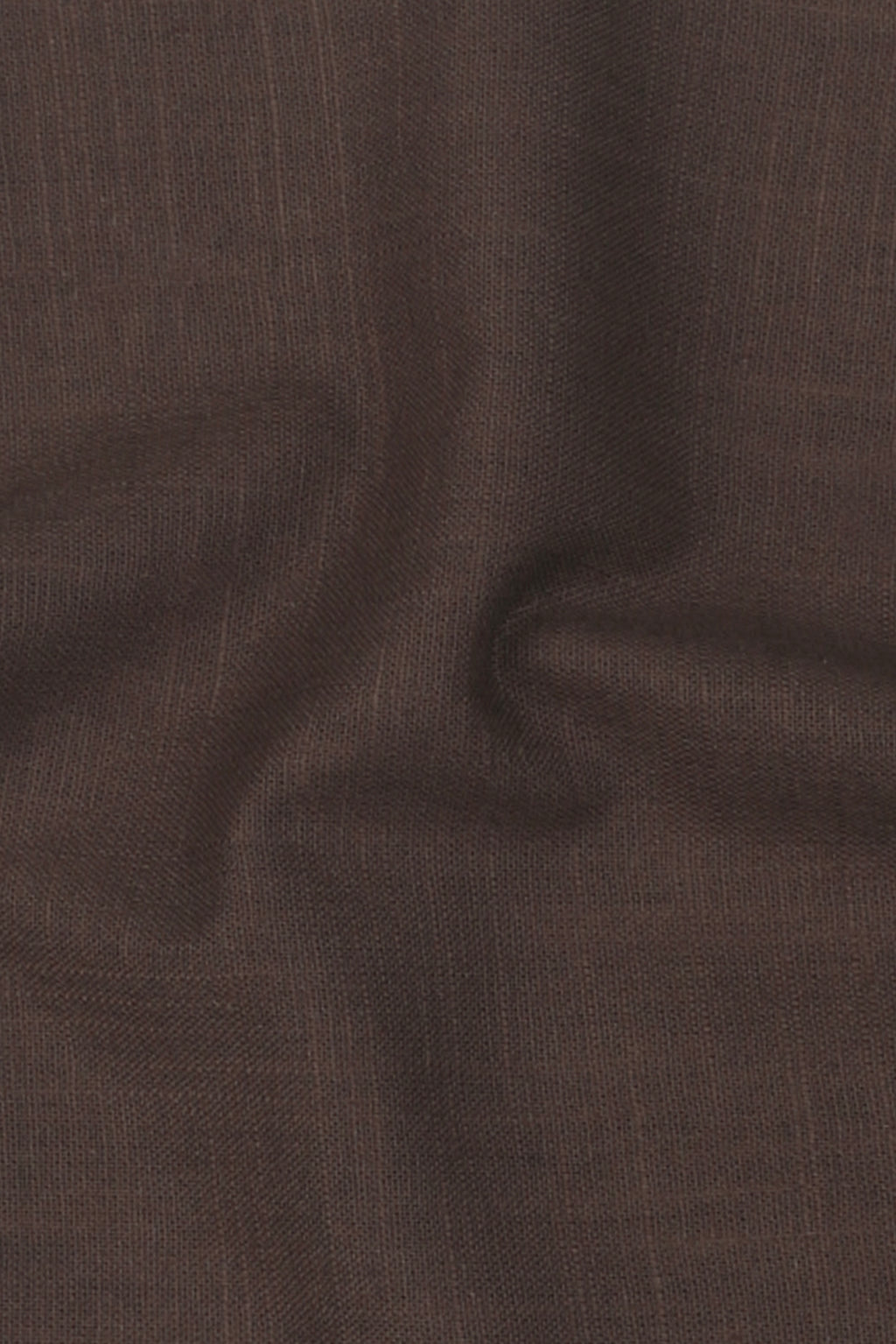 Soft Syrup Brown Irish Linen Shirt