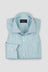 Soft Green on Blue Gingham Shirt - Easy Care