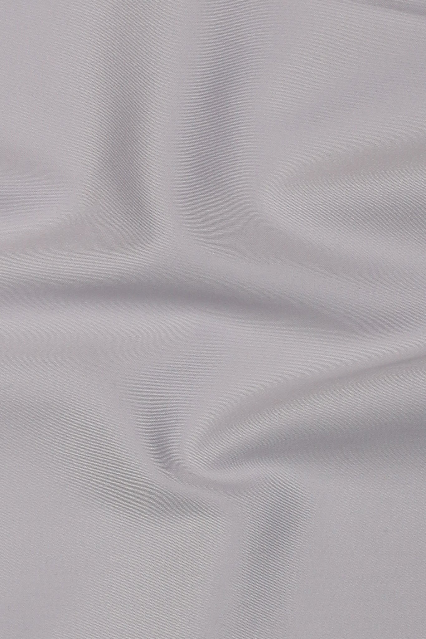 Pastel Grey Lavender Egyptian poplin