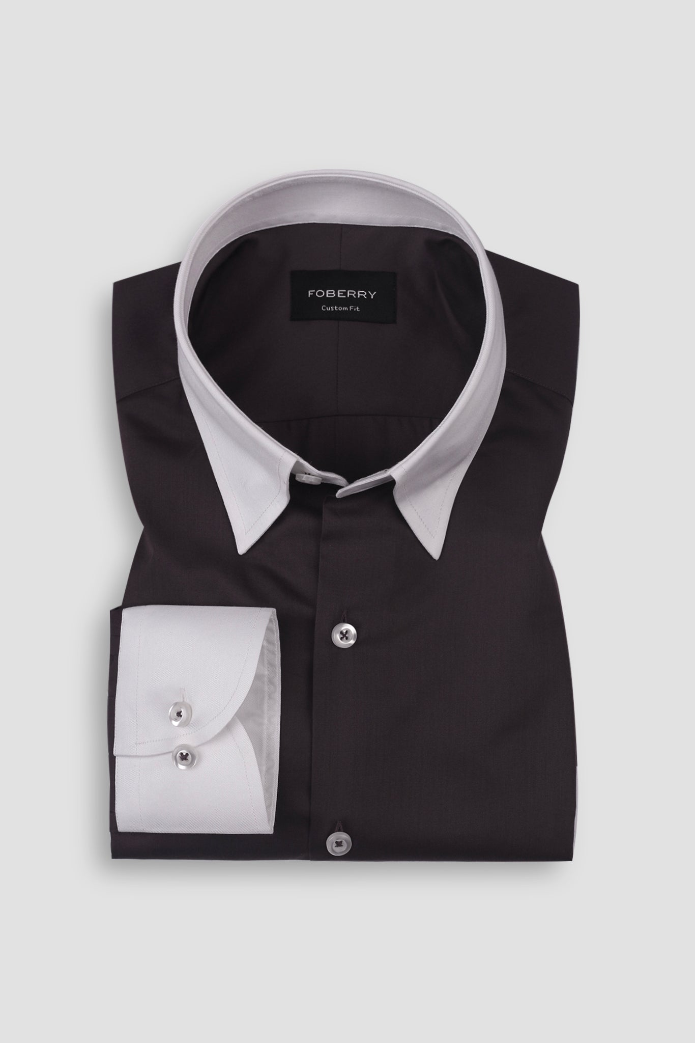 Dark Mauve Egyptian Poplin Shirt