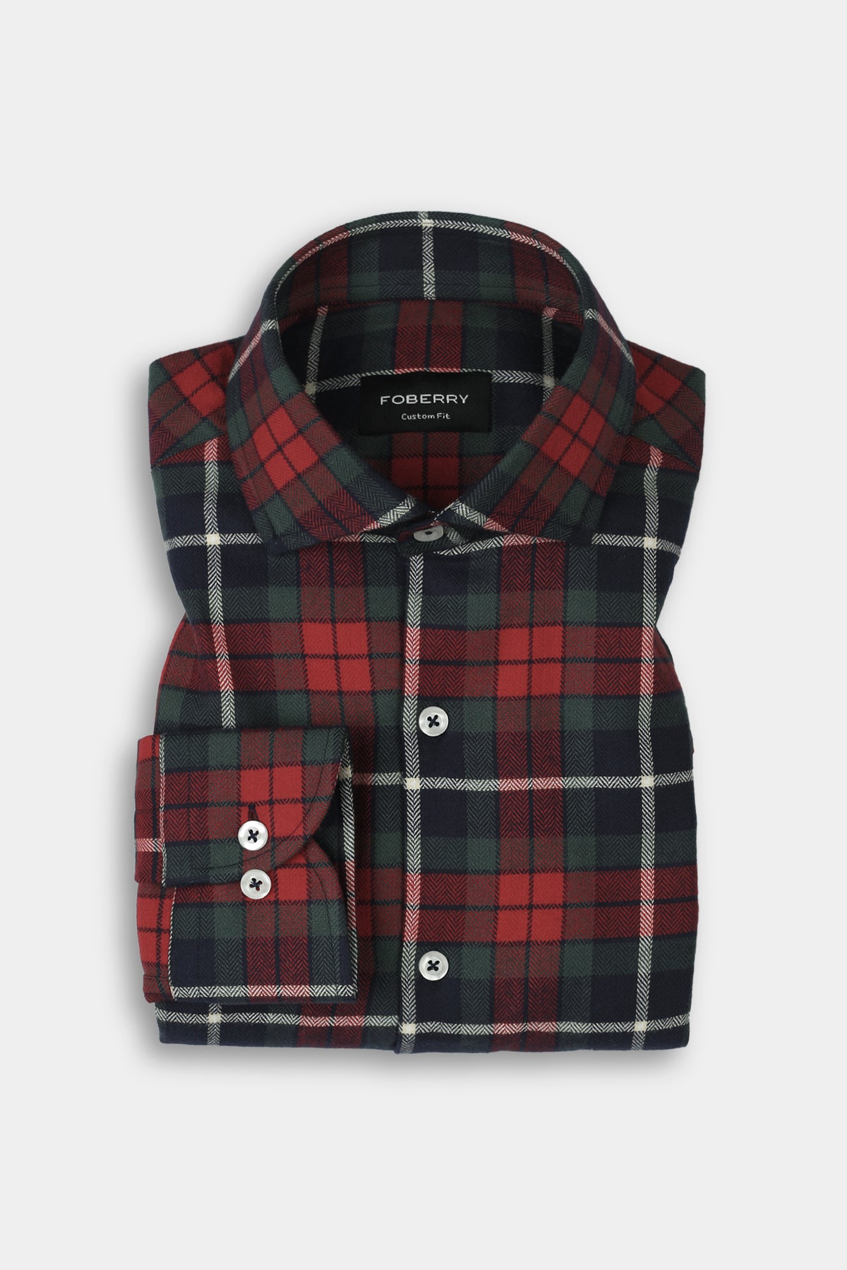 Soft RGB Tartan Winter Flannel Shirt